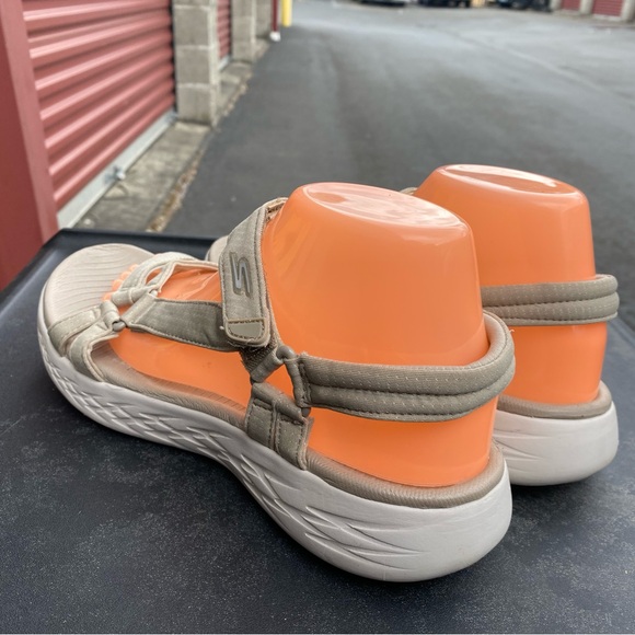Skechers 15316 On-The-Go 600-Brilliancy Women’s Tan Sport Sandals Size 9 - Picture 8 of 13